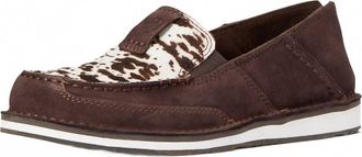 Ariat Womens Cruiser Shoe In Chocolate Chip Suede