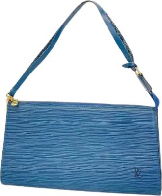 Louis Vuitton Pre-owned Shoulder Bags, female, Blue, Size: ONE SIZE Pre-owned Pochette Accessoires