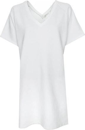 American Vintage Eko 14A T-Shirt - Dames - T-shirts - Wit - Xs/S - Tops