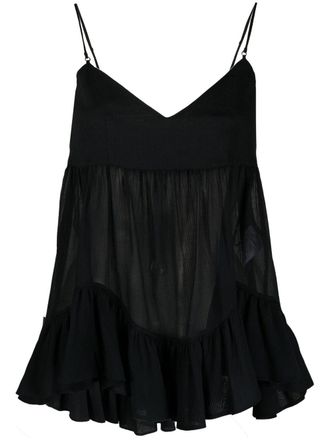 Alexander McQueen Hemd met vlakken - Zwart