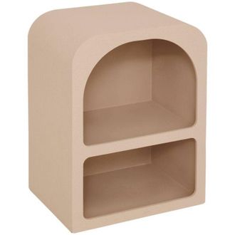 Atmosphera Atmosphera - Mesilla De Noche Soleya Beige Mediana 40x30cm Cr&eacute;ateur DInt&eacute;rieur