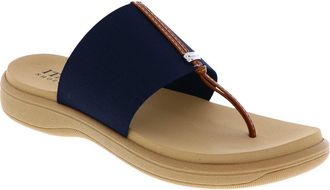 Italian Shoemakers Jahzara Elastic Strap Sandal in Navy at Nordstrom Rack, Size 10