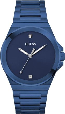 Guess Herenhorloge Vinyl Gw 0833G1 blauw - Heren - Horloges - Blauw - ONE Size - Accessoires