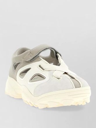 Yohji Yamamoto gsg9 sandals mesh cut out rubber sole