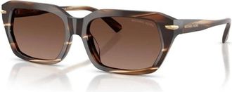 Michael Kors Lake Tahoe Zonnebril - Heren - Zonnebrillen - Bruin - 54 MM - Accessoires