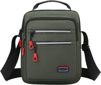 Generic Compatible For Mens Stylish Minimalist Shoulder Bag Large Capacity Multi-Compartment Crossbody Durable Commuter(12x40-160-G)