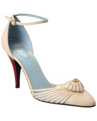 Valentino Royal Heart 90 Leather Pump