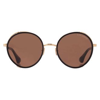 Dita Eyewear LAGEOS Brown Round Ladies Sunglasses DTS532-01 52