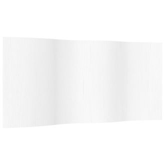 vidaXL Divisorio Ambienti Bianco 165x400 Cm In Bamb&ugrave; - Vidaxl