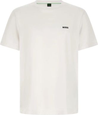 HUGO BOSS Hombre, Camisetas, Blanco, Talla: 2XL
