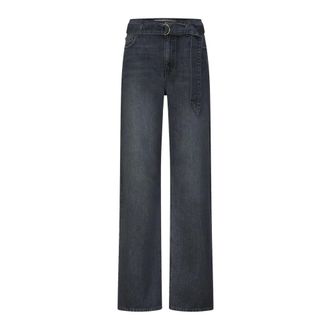 Riani Jeans, Dames, Grijs, XL, Katoen, Straight Leg Jeans