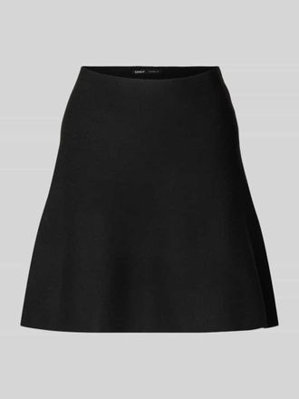 Only Ausgestellter Mini-Rock in Ripp-Optik Modell COCO in Black, Gr&ouml;&szlig;e L