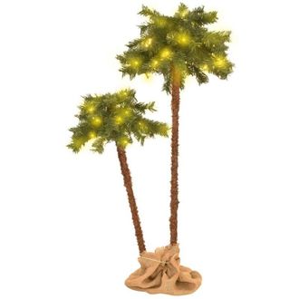 vidaXL Rbol De Navidad Con Led 90 Cm Y 150 Cm Vidaxl