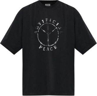 VETEMENTS Hombre, Camisetas, Negro, Talla: S