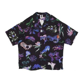 Element Short Sleeve Shirts, male, Multicolor, XL, Floral Resort Short Sleeve Shirt