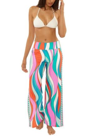 Trina Turk Apollo Cover-Up Pants in Multi at Nordstrom, Size X-Small