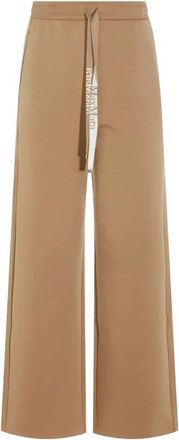 Max Mara Broeken, Dames, Bruin, XL, Wijde broek