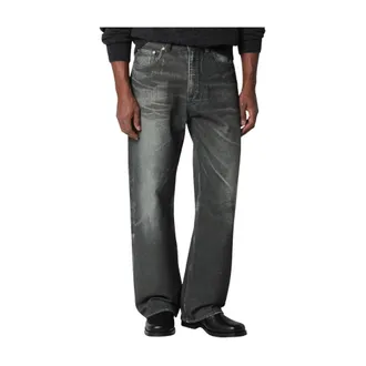 Our Legacy Wide Jeans, male, Black, Size: W32 Third Cut Jeans