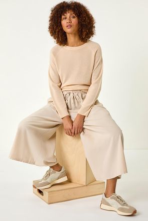 Roman Baby Corduroy Wide Leg Culotte