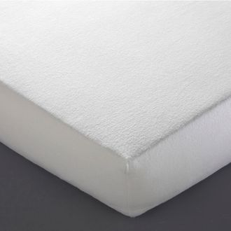 La Redoute Interieurs Matrasbeschermer in absorberend molton, anti-mijt, matrashoogte 20 cm