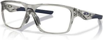 Oakley 56mm Rectangle optical glasses in Grey at Nordstrom