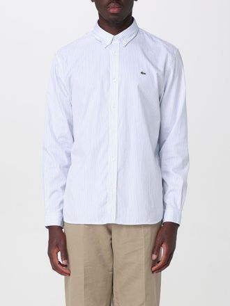 Lacoste Camicia casual in cotone a righe