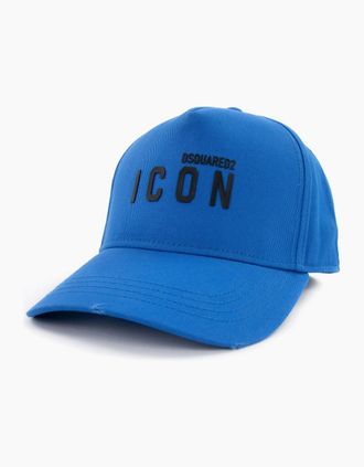 Dsquared2 Mens Dsquared2 Mini Dsquared2 Icon Logo Cap Cerulean/black - Blue - Size: OS