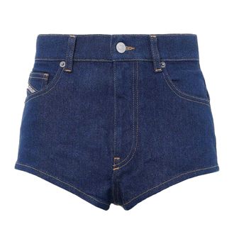 Diesel Dames/Dames De-Lunar High Waist Shorts (Blauw)