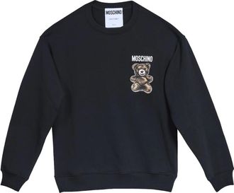 Moschino Hombre, Sudaderas, Negro, Talla: S