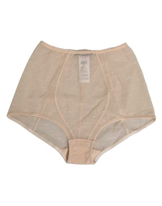 Dolce & Gabbana Womens Beige Nylon High Waist Girdle Panty Underwear 08+pa Clothing