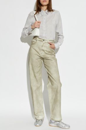 Alexander McQueen Striped Shirt, Womens, Multicolour