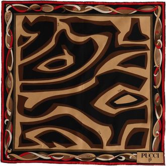 Emilio Pucci Silk Scarf-Donna