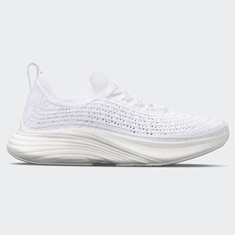 Athletic Propulsion Labs Mens Techloom Zipline Sneaker In White/white
