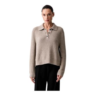 Marc O'Polo Maglia con scollo a V - - Knitwear - Donna - Beige - M