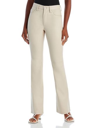 Blank NYC Blanknyc Womens Faux Leather Pants Black Size 24