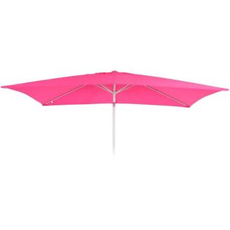 Hhg Telo copertura ricambio per ombrelloni rettangolari N23 200x300cm rosa