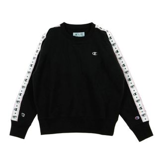 Champion Stijlvol Crewneck Sweatshirt - Dames - Sweatshirts - Zwart - XS - Katoen - Hoodies & sweatvesten