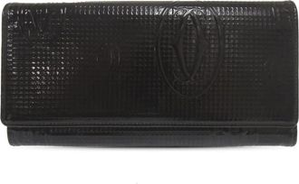 Cartier Pre-owned Cartier Patent Happy Birthday Long Wallet Ladies MVEZJP1297V5MJE9