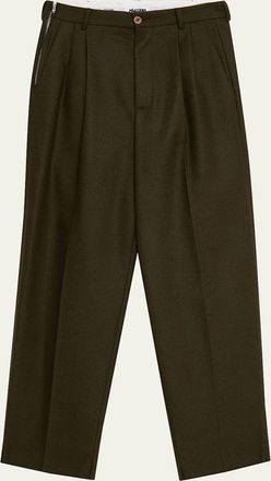 Magliano Mens Signature Wool Double-Pleat Pants