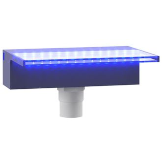 vidaXL Fuente Cascada Con Led Rgb Acr&iacute;lico 30cm Vidaxl