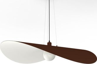 Lumicom Piuma L&aacute;mpara De Techo &Oslash;90 Bicolor Mate