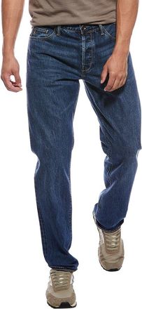 Todd Snyder Todd Snyder Straight Fit Selvedge Mid Indigo Jean