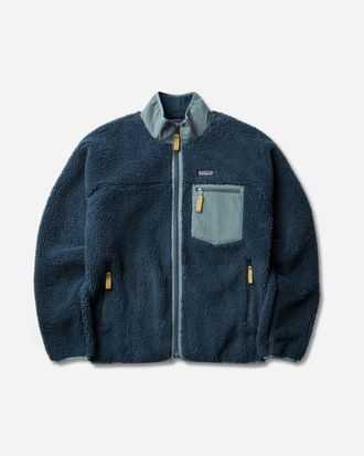 Patagonia Men s Classic Retro-X Jacket Smolder Blue / New Navy