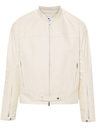 Courr&egrave;ges Giacca con ricamo - Toni neutri