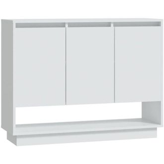 vidaXL Sideboard White 97x31x75 cm Engineered Wood Vidaxl