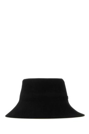 Helen Kaminski Black Wool Petra Bucket Hat