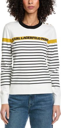 Karl Lagerfeld Karl Lagerfeld Striped Klp Sweater