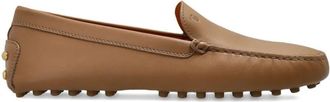Tod's Metal Detailing Leather Gommino Loafers Shoes