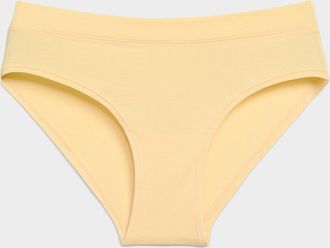 Miiyu Womens Solid essential bikini panty Organic cotton & TENCEL TM modal