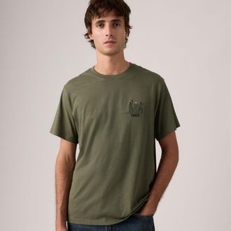 Levi's Relaxed Fit Tee - Mens - 2XL - Green
